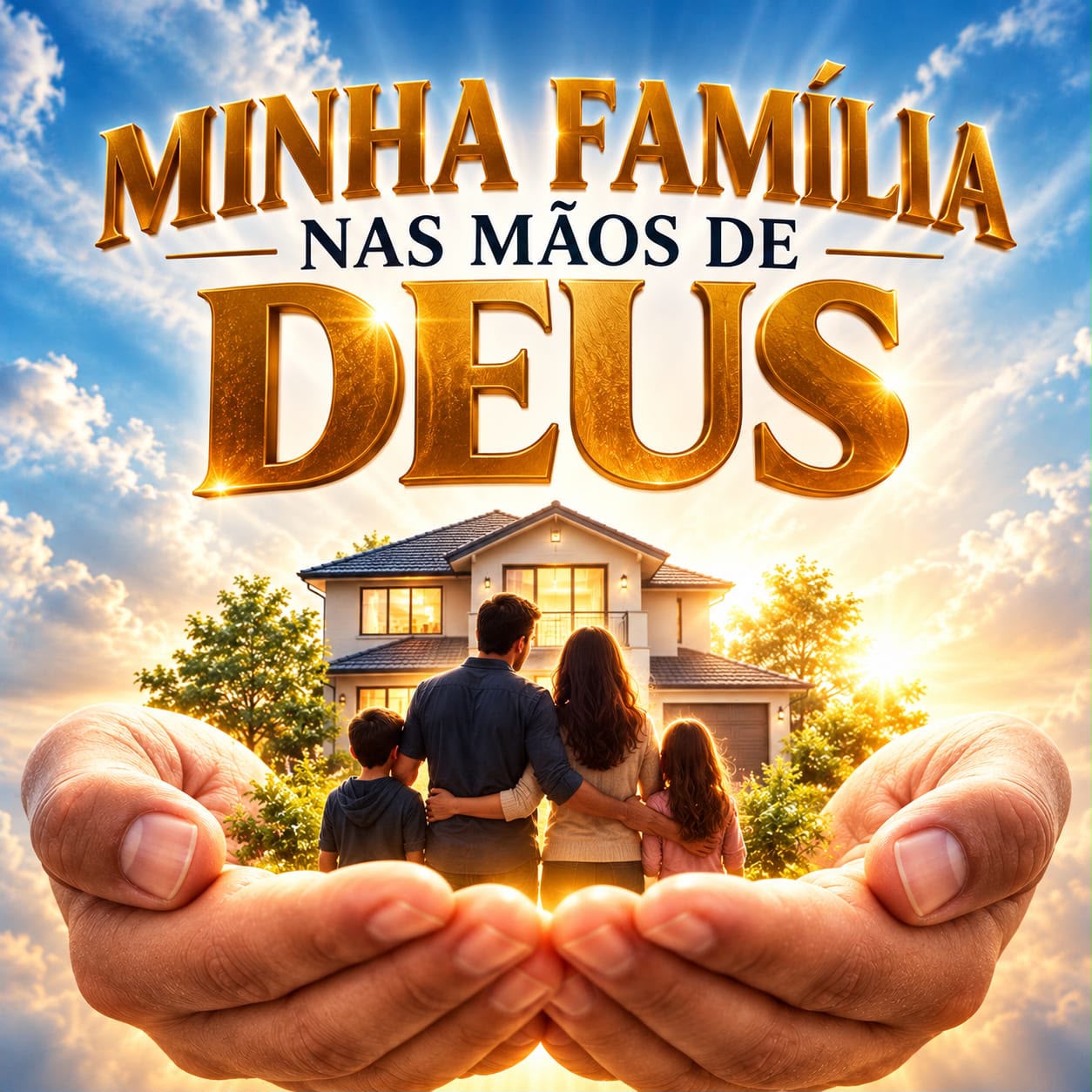 Minha família nas mãos de Deus — campanha atual